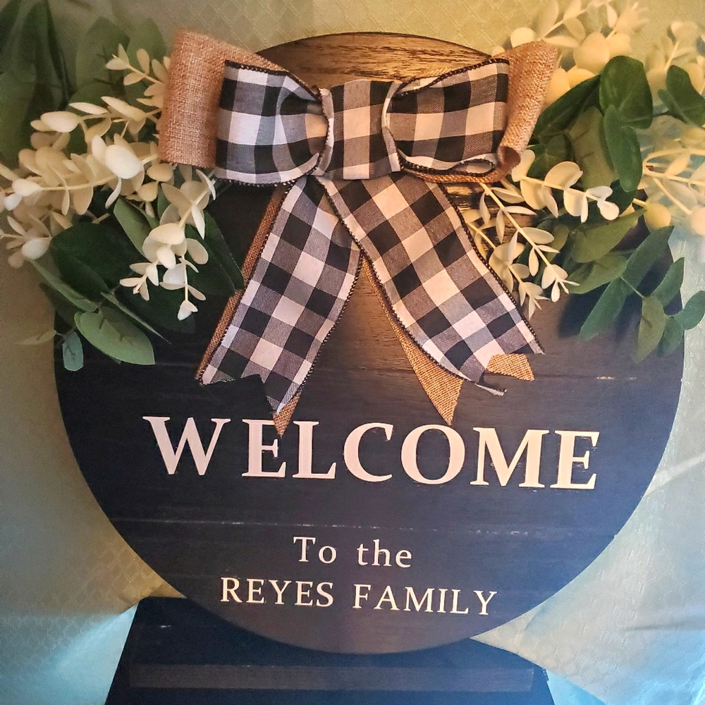 Welcome sign